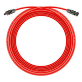 Rich Solar 10 Gauge (10AWG) Solar Panel Extension Cable Wire with Solar Connectors.